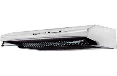 Hotpoint HTV10P 60cm Visor Cooker Hood - White